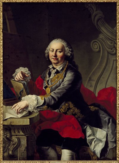 Zelfportret door Martin II Mytens or Meytens