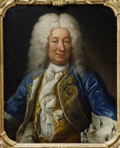Portret van koning Frederik I van Zweden door Martin II Mytens or Meytens