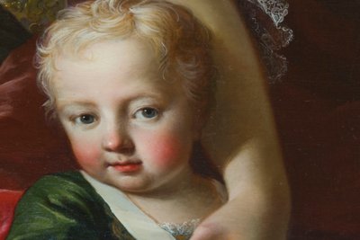 Portret van Victor Amadeus III van Sardinië (1726-1796), detail door Martin II Mytens or Meytens