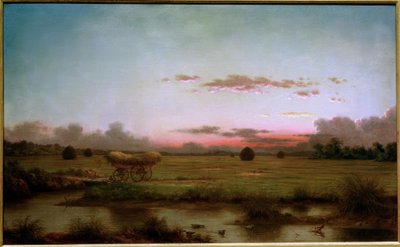 De moerassen bij Rhode Island door Martin Johnson Heade