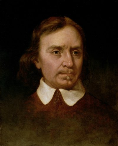Portretstudie van Oliver Cromwell door Martin Johnson Heade