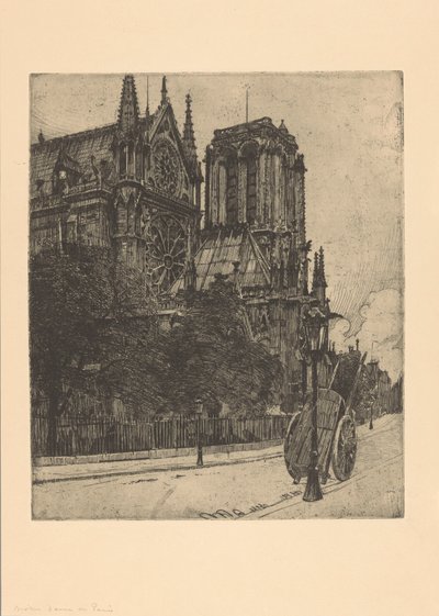 Notre-Dame van Parijs door Martin Monnickendam