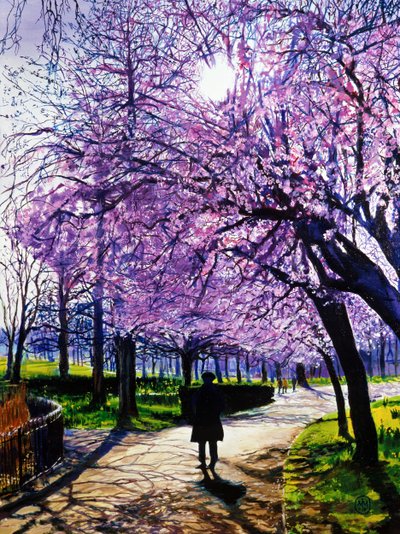 Plotseling, 2003 (olieverf op doek) door Martin Mossop