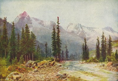 De Rocky Mountains door Thomas Mower Martin