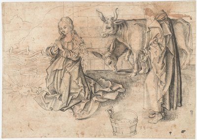 Geboorte van Christus door Martin Schongauer