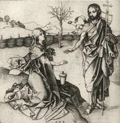 Onze Verlosser verschijnt aan Maria Magdalena in de tuin, uit 
