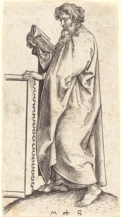 Sint Simon door Martin Schongauer