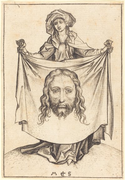 Sint Veronica door Martin Schongauer
