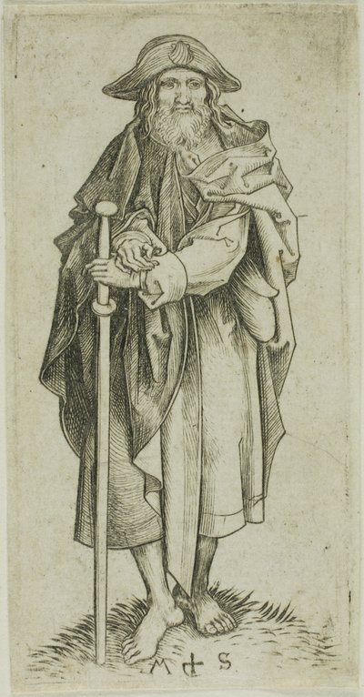 St. James Major, van Apostelen door Martin Schongauer