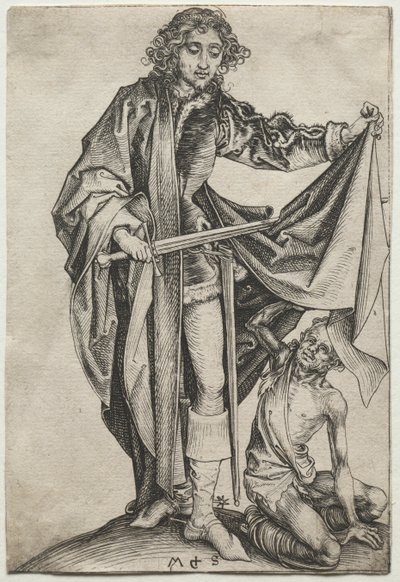 Sint-Maarten door Martin Schongauer