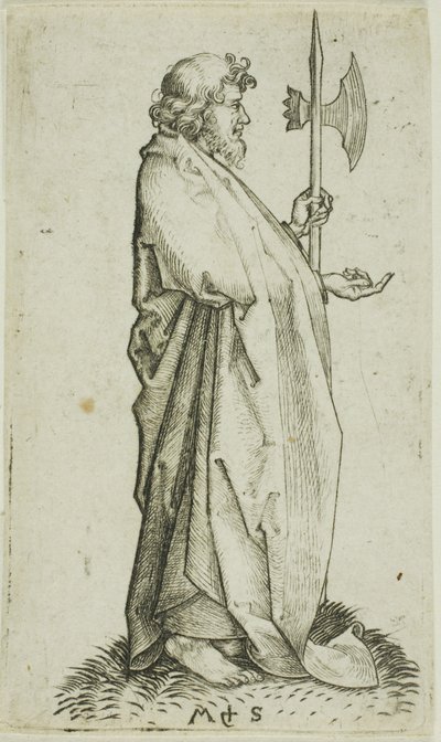 Matthias, van Apostelen door Martin Schongauer