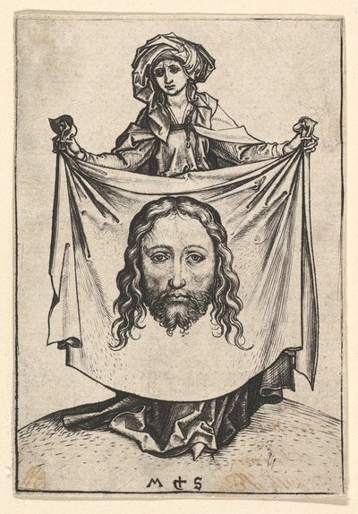 Sint Veronica door Martin Schongauer