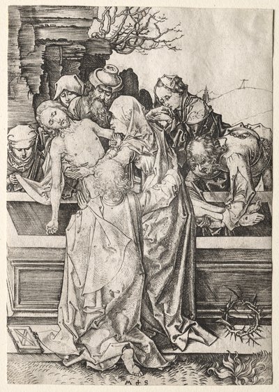 De Passie: De Graflegging door Martin Schongauer
