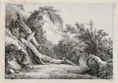 Landschap door Martin von Molitor