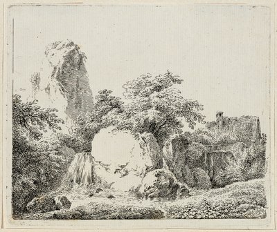 Landschap door Martin von Molitor