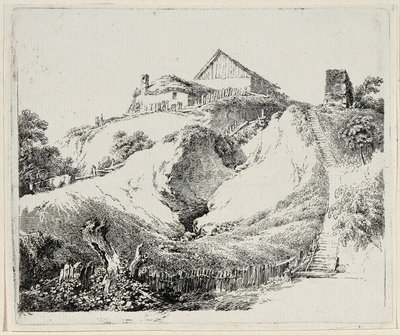 Landschap door Martin von Molitor