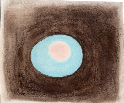 Blauw Ei door Martina Konitzky