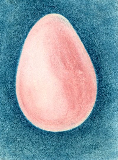Roze ei door Martina Konitzky
