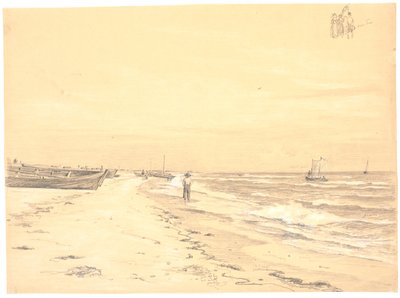 Partij van Sønderstrand, Skagen door Martinus Rørbye