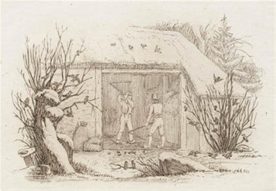 Illustratie voor "Halvhundrede Fabler for Børn" door Hey door Martinus Rørbye