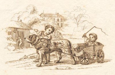 Illustratie voor "Halvhundrede Fabler voor Kinderen" door Hey door Martinus Rørbye