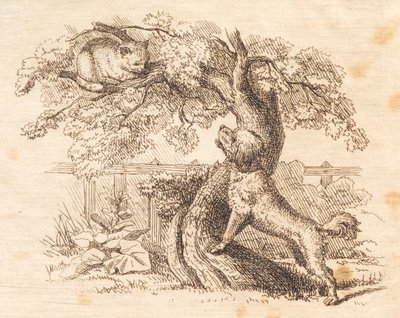 Illustratie voor "Halvhundrede Fabler for Børn" door Hey door Martinus Rørbye