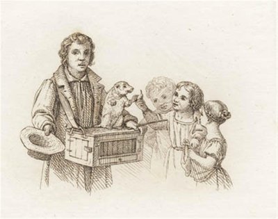 Illustratie voor "Vijftig Fabels voor Kinderen" door Hey door Martinus Rørbye