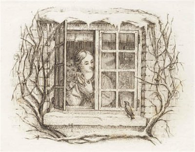 Illustratie voor "Halvhundrede Fabler voor Kinderen" van Hey door Martinus Rørbye