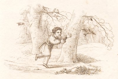 Illustratie voor "Halvhundrede Fabler for Børn" van Hey door Martinus Rørbye