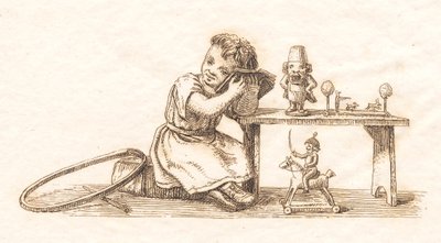 Illustratie bij "Halvhundrede Fabler for Børn" van Hey door Martinus Rørbye