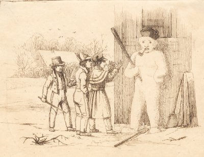 Illustratie voor "Halvhundrede Fabler voor Kinderen" van Hey door Martinus Rørbye