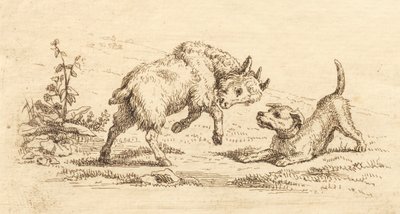 Illustratie voor "Halvhundrede Fabler voor Kinderen" door Hey door Martinus Rørbye