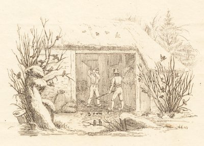 Illustratie voor "Halvhundrede Fabler for Børn" van Hey door Martinus Rørbye