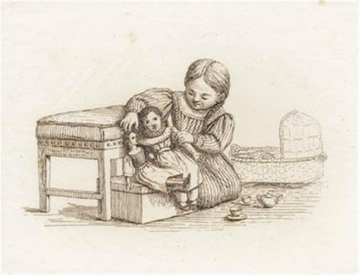 Illustratie voor "Halvhundrede Fabler for Børn" van Hey door Martinus Rørbye