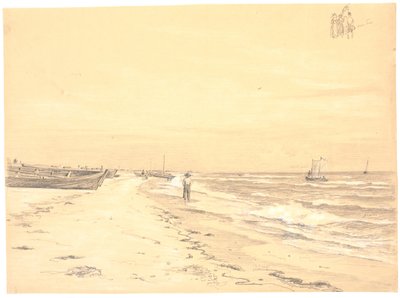 Partij van Sønderstrand, Skagen door Martinus Rørbye
