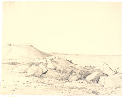 Strandlandschap door Martinus Rørbye