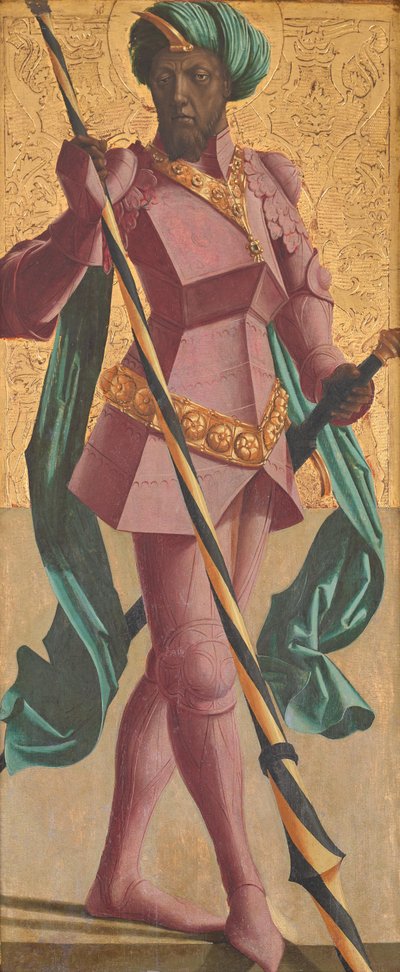 St Maurice (binnen)
Sint-Sebastiaan (buiten) door Marx Reichlich