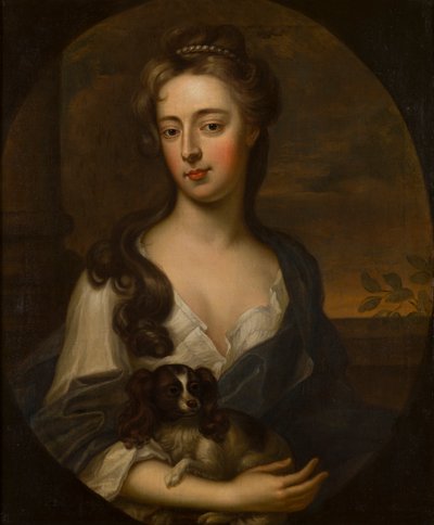 Portret van Ursula Matthews, Lady Bridgeman door Mary (attr. to) Beale