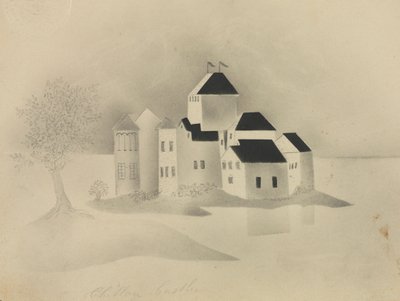 Kasteel Chillon door Mary Altha Nims