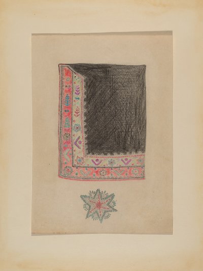 Kralenmantel door Mary Berner