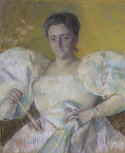 Louisine Havemeter, 1896 door Mary Cassatt
