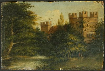 Yanwath Hall, c.1804 door Mary Dixon