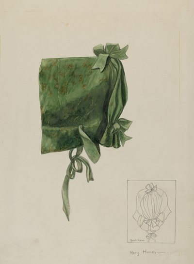 Kinderkapje, ca. 1936 door Mary E Humes