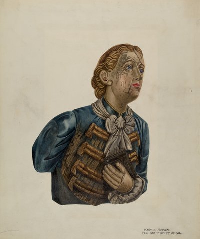 Boegbeeld van Bark George door Mary E Humes