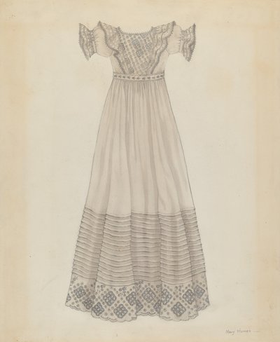 Babyjurk, ca. 1936 door Mary E Humes