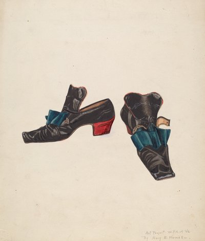 Mannenslippers door Mary E. Humes