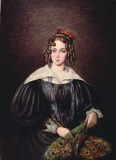 Miss Mary Kirby van Castle Howard Inn, Yorkshire door Mary Ellen Best