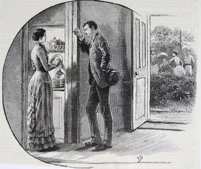 Illustratie van Huisvrouw door Mary Ellen Edwards