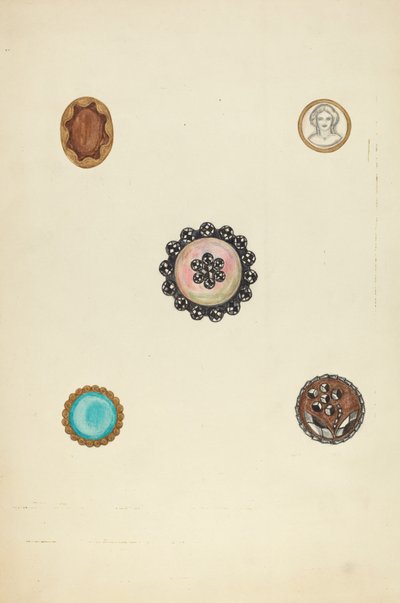 Knopen door Mary Fitzgerald