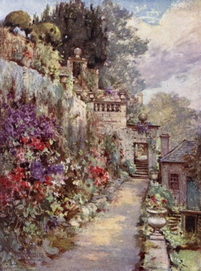Schotse tuinen: Barncluith door Mary Georgina Wade Wilson